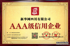 塑造优质信用形象 新华网四川有限公司获评AAA级信用企业